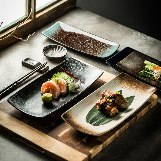 Premium Ceramic Sushi Plates